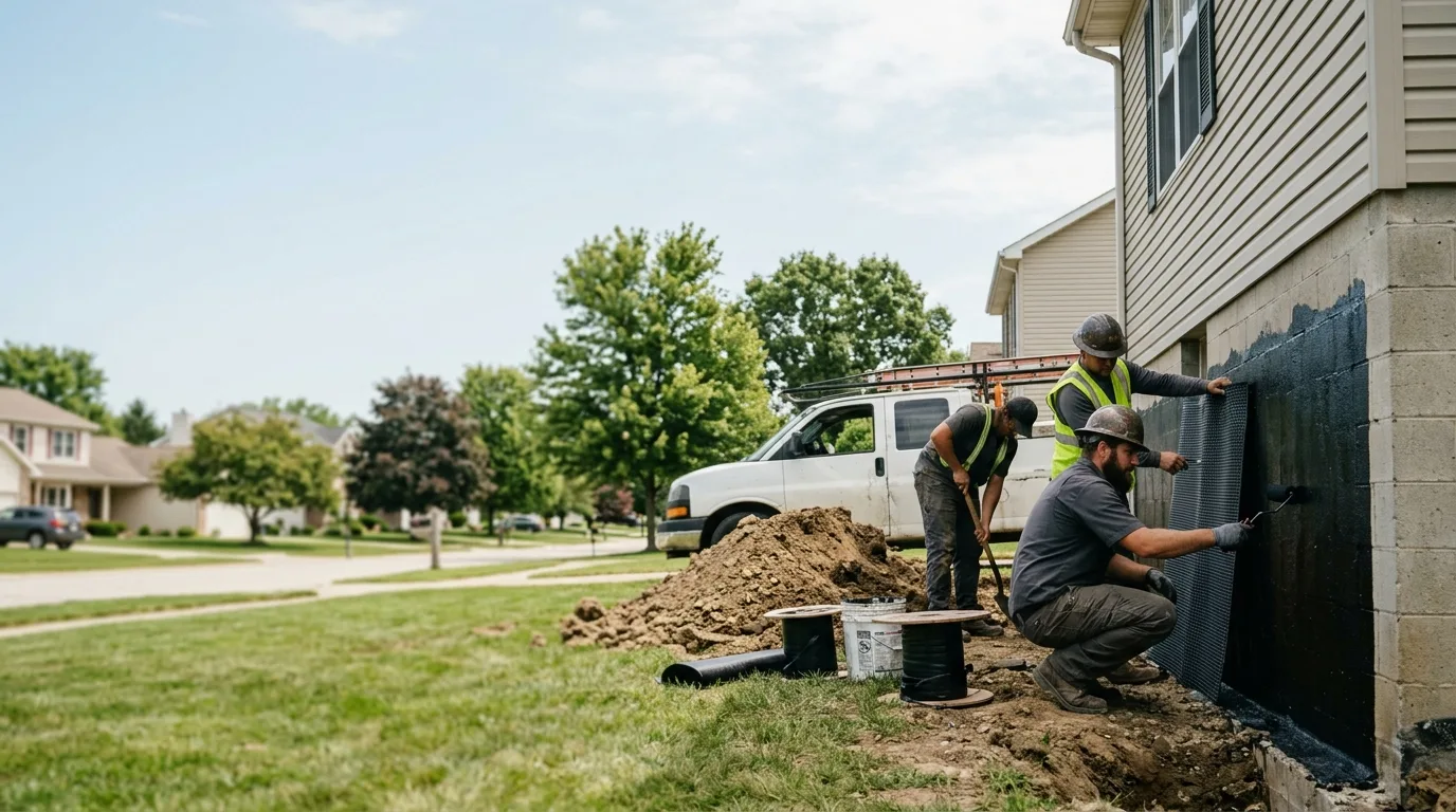 Basement Waterproofing in West Milton, OH near me